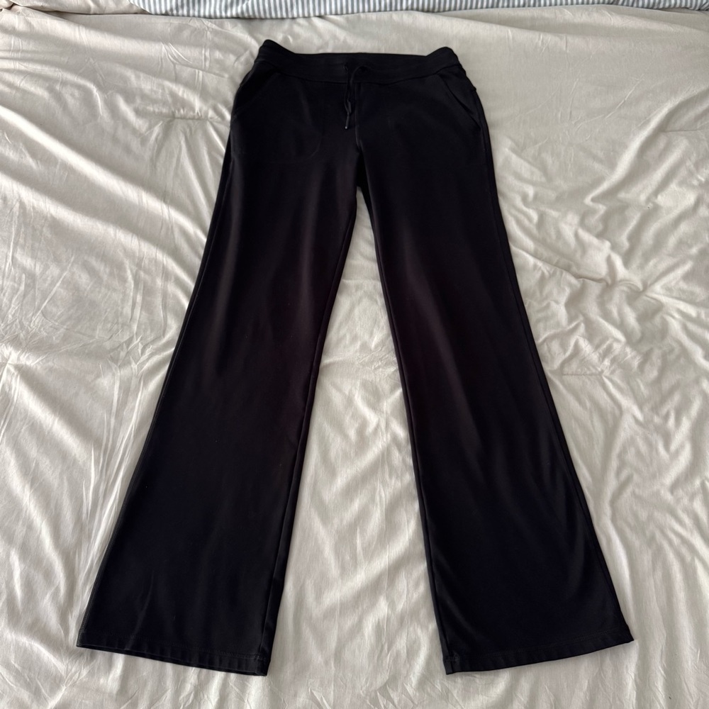 Black Wide Leg Lounge Pants